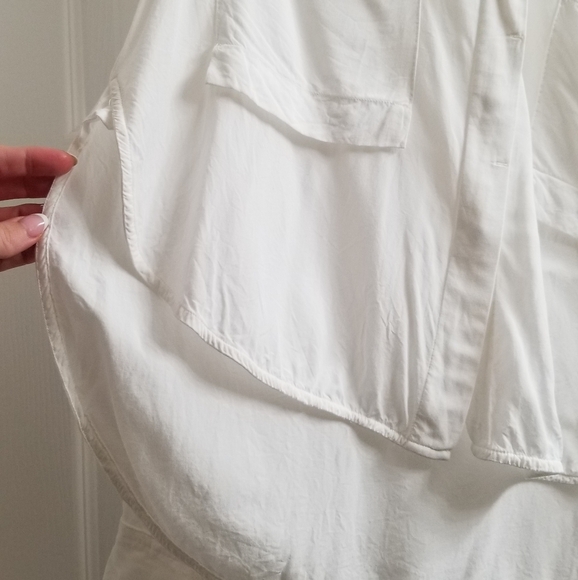 Diesel studded button up cropped white shirt - Picture 8 of 8